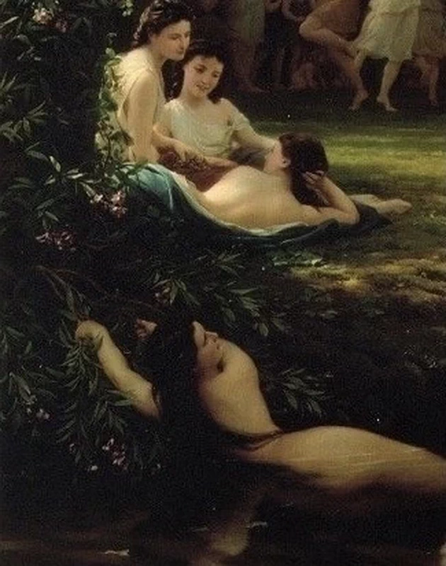 Baccanale della regina, 1864 circa - dettaglio 1